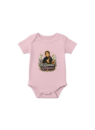 St. Gemma Galgani Baby Onesie - view 6