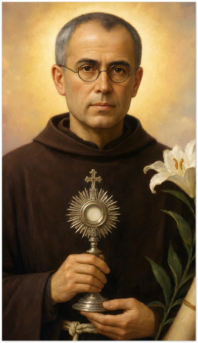 St. Maximilian Kolbe Holy Cards