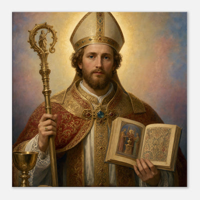 St. Osmund of Salisbury - Devotional Canvas