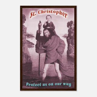 St. Christopher Prayer Framed Print - view 20