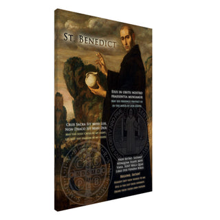 St. Benedict Canvas Print