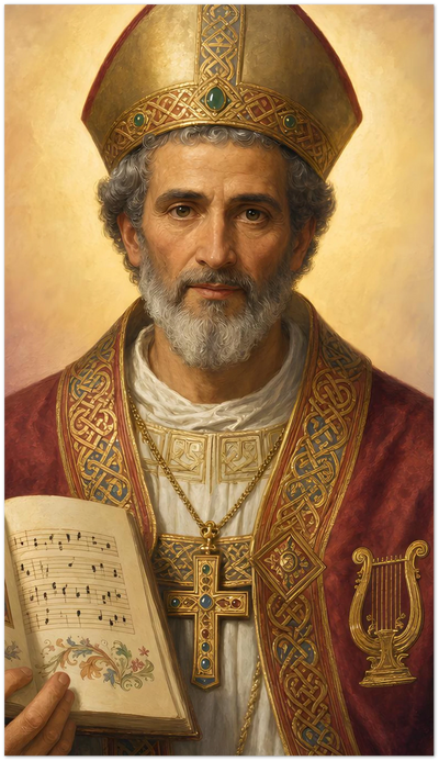 St. Venantius Fortunatus Holy Cards