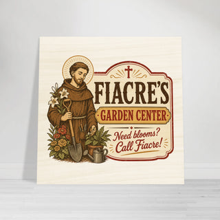 St. Fiacre Garden Center Wood Plaque - view 8
