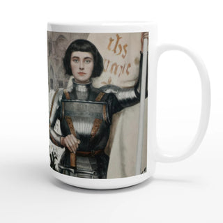 St. Joan of Arc 'Born to Do This' 15 oz Mug