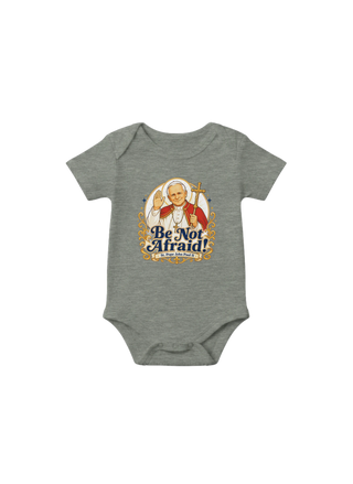 St. John Paul II 'Be Not Afraid' Baby Onesie - view 2