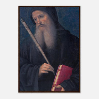 St. Benedict Portrait Framed Print - view 3