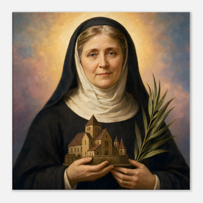 St. Ida of Herzfeld - Devotional Canvas