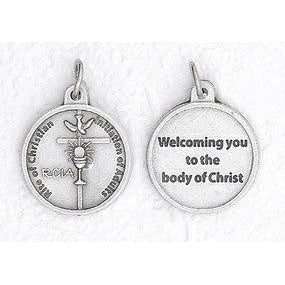 Bulk Silver tone RCIA Medals