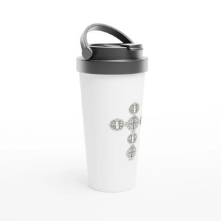 St. Benedict Medal Engraved Design Travel Mug - view 2