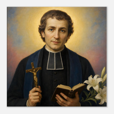 St. Louis de Montfort - Devotional Canvas
