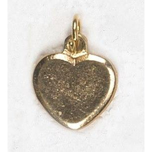 Bulk Gold Tone Heart Charm