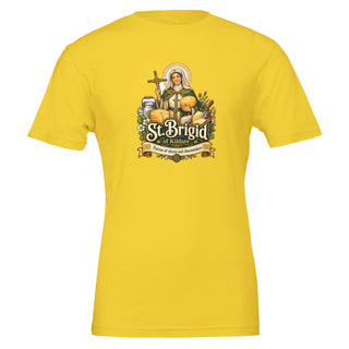St. Brigid of Kildare Cheese T-Shirt - view 4