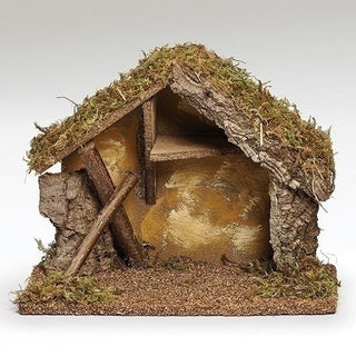 9.5-Inch Italian Stable For 5-Inch Scale Nativity Figures