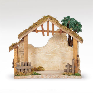 10.5-Inch Stable For 5-Inch Scale Nativity Figures