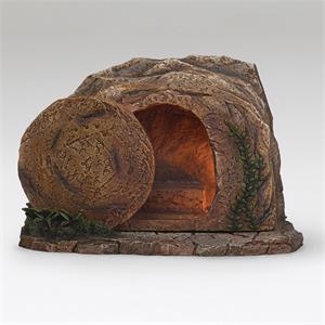 8-Inch Led Resurrection Scene Battery Operated, Not Included - View 2