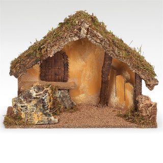 13.5-Inch Italian Stable For 7.5-Inch Scale Nativity Figure