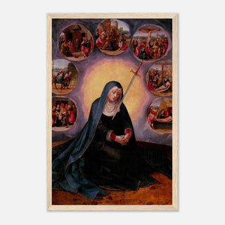 Our Lady of Seven Sorrows Framed Print