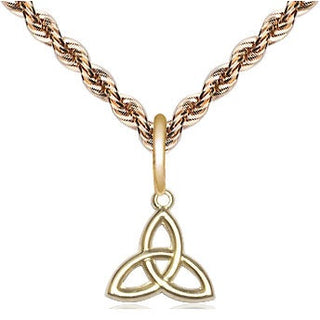 14kt Gold Trinity Irish Knot Medal