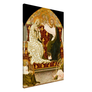 Coronation of the Virgin Canvas Print