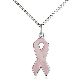 Sterling Silver Cancer Awareness Medal Religious Jewelry