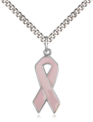 Sterling Silver Cancer Awareness Medal Religious Jewelry