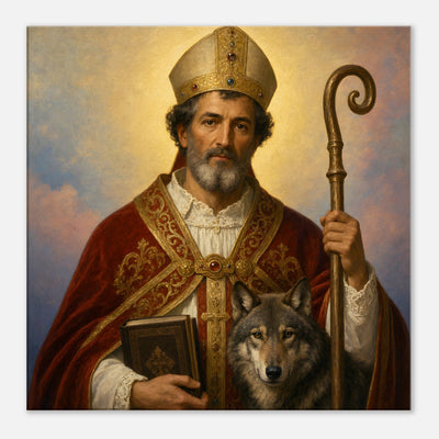 St. Lupus of Troyes - Devotional Canvas