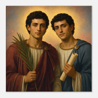 St. Faustinus and St. Jovita - Devotional Canvas