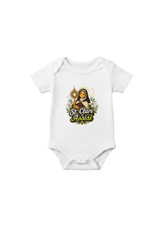 St. Clare of Assisi Baby Onesie