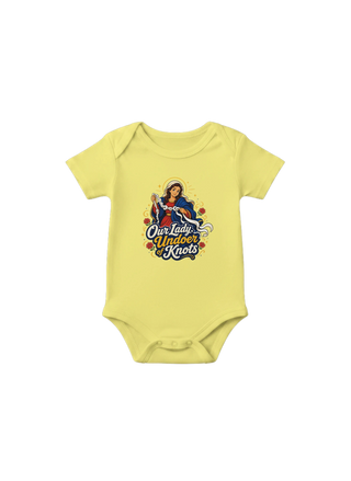 Our Lady Undoer of Knots Baby Onesie - view 4