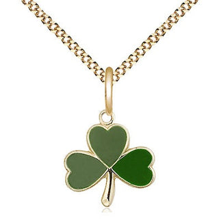 Gold-Filled Shamrock Pendant