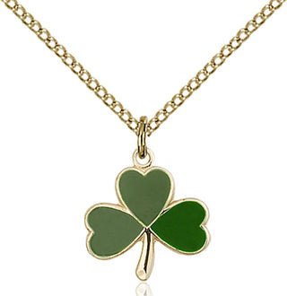 Gold-Filled Shamrock Pendant