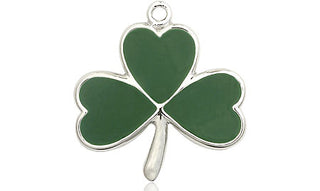 Pewter Shamrock Medal