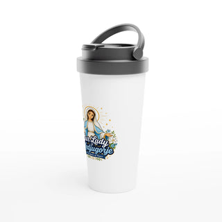Our Lady of Medjugorje Queen of Peace Travel Mug - view 3