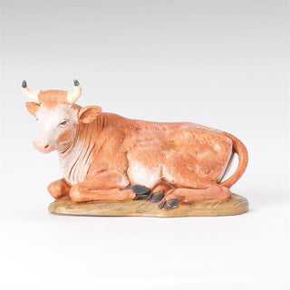 12-Inch Scale Seated Ox Nativity Figure