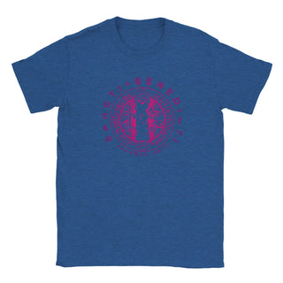 Purple Gradient St. Benedict Medal T-Shirt - view 12