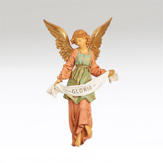 27-Inch Scale Gloria Angel With Gold Leaf - Nativity Figure