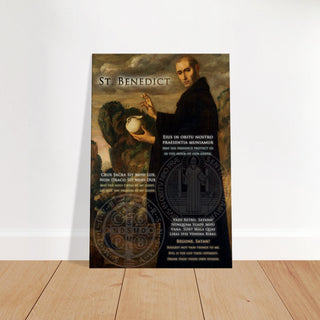 St. Benedict Canvas Print - view 7
