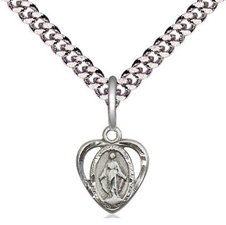 Pewter Miraculous Medal Religious and Catholic Jewelry