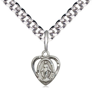 Pewter Miraculous Medal Religious and Catholic Jewelry