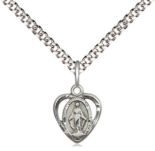 Pewter Miraculous Medal Religious and Catholic Jewelry