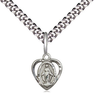 Pewter Miraculous Medal Religious and Catholic Jewelry