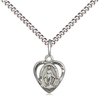 Pewter Miraculous Medal Religious and Catholic Jewelry