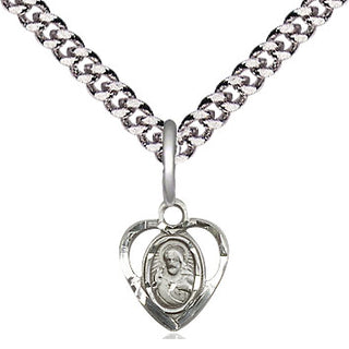 Sterling Silver Scapular Medal Religious and Catholic Jewelry