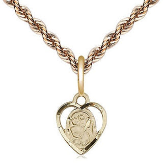 14kt Gold Filled Saint Christopher Medal Religious and Catholic Jewelry Engraved Catholic Saint Jewelry