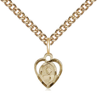 14kt Gold Filled Saint Jude Medal Religious and Catholic Jewelry Engraved Catholic Saint Jewelry