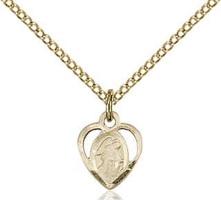 Gold-Filled Guardian Angel Pendant