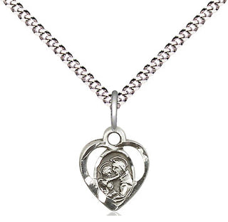 Sterling Silver Saint Anthony of Padua Medal Religious and Catholic Jewelry Engraved Catholic Saint Jewelry