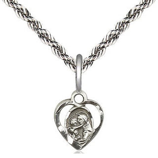 Sterling Silver Saint Anthony of Padua Medal Religious and Catholic Jewelry Engraved Catholic Saint Jewelry