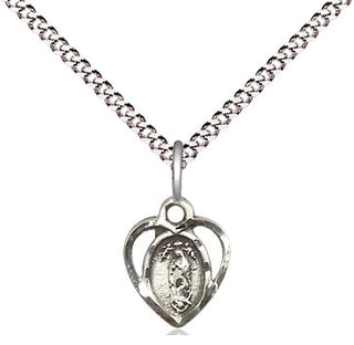 Sterling Silver Our Lady of la Salette Medal Religious and Catholic Jewelry
