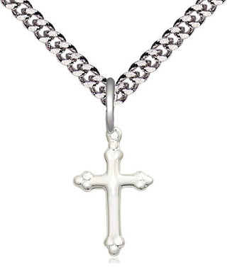 Pewter Cross Medal Religious and Catholic Jewelry